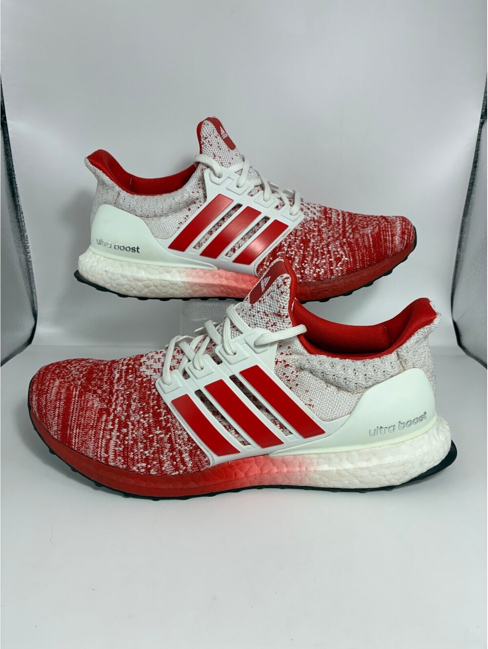 Size 10 - Adidas Ultra boost DNA 4.0 White Scarlett